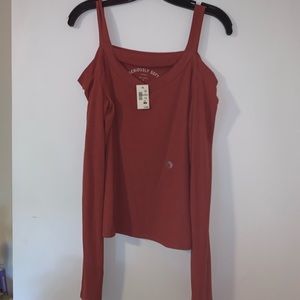Aeropostale cold shoulder top
